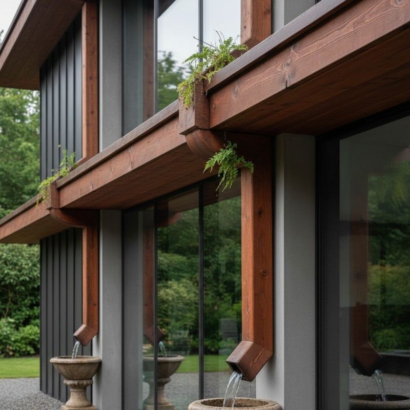 Wood Gutters Installation Service