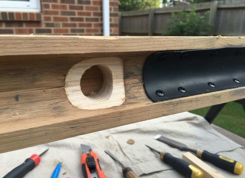 Wood Gutters Installation